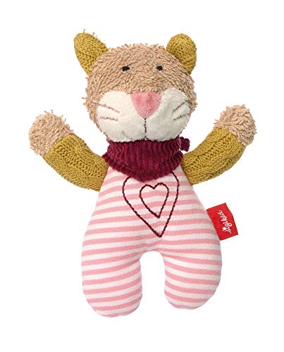 Preisvergleich Produktbild sigikid, Mädchen, Greifling Katze, Urban Baby Edition, Rosa, 39031