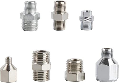Lot de 7 adaptateurs de tuyau pour aérographe et compresseur d'air Cover