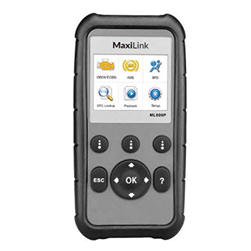 MaxiLink ML609P Read and Erase Code on Engine/SRS/ABS System