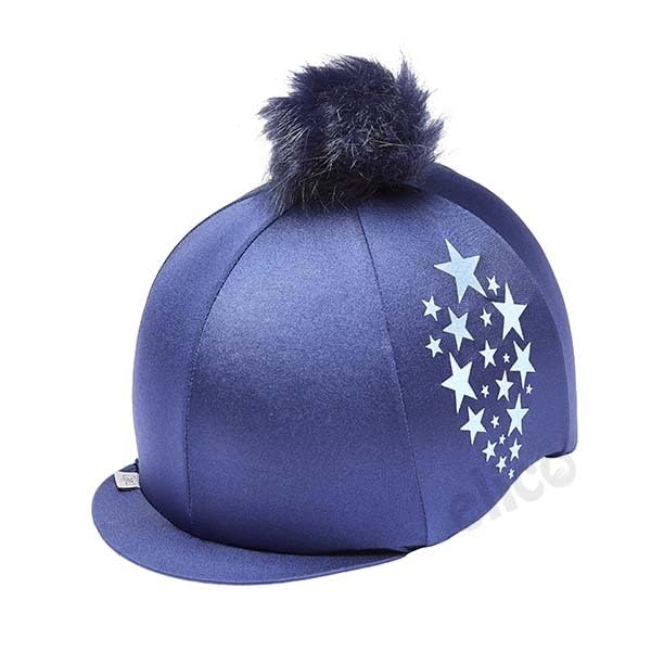 Capz Starburst Riding Hat Silk (Navy) โ image 1