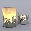 Shanghai Skyline Gift Tube Candle - Mesmerizing Shadow Play Souvenir | Perfect for Shanghai Fans & Home Decor | Stunning Projection of Iconic Landmarks #5