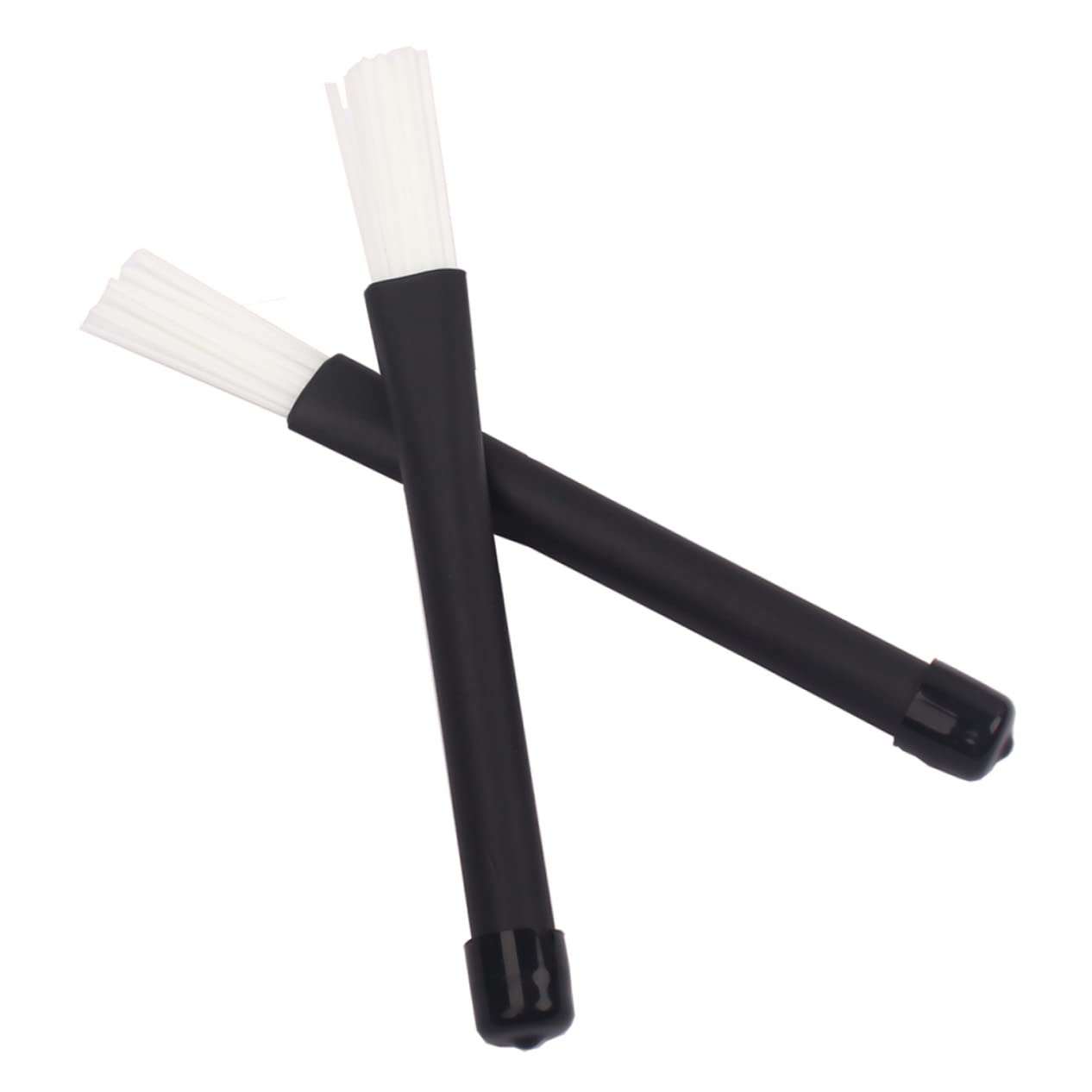 TOYANDONA 3pezzi Bacchette Da Jazz Per Batteria Retrattili Spazzole Leggere e Resistenti Di Bianco e Nero Per Musicisti e Appassionati Di Batteria