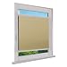 Produktbild Fensterdecor Klemmfix Thermo Waben-Plissee, Doppel-Plissee mit Spannfeder, Honigwaben-Plissee ohne Bohren in Creme, lichtundurchlässig und Blickdicht, 55 x 130 cm