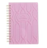 russell+hazel 2025 Spiral Blush Weekly Planner, 12 Month Calendar (January 2025 – December 2025), 5.875