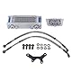 Aramox Motorrad Ölkühler, Motorrad Ölkühler Set Motoröl Kühler System Kit Ersatz für Monkey 125 Bis Dirt Pit Bike