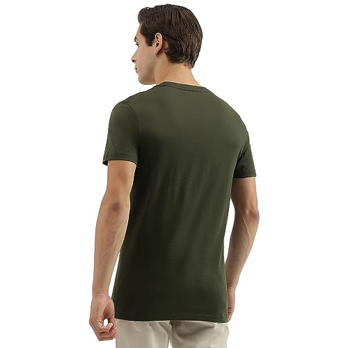 Image of UNITED COLORS OF BENETTON Men's Solid Regular Fit T-Shirt