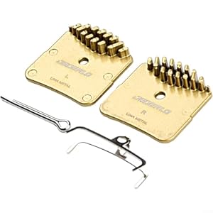 Emiif L04A Metallscheibenbremsbeläge für Fahrräder