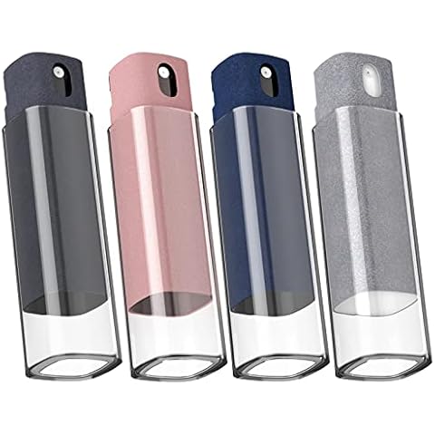 BoYata Bildschirmreiniger 4 Stück, All-in-One-Bildschirmreinigungs-Sprühflasche & Mikrofasertuch, Fingerabdrucksicherer Sprühflaschen für Telefone/Laptop/Tablet/Monitore & Autobildschirme Cover
