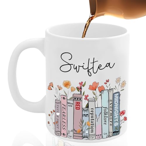 Onperpoe Tasse à café en céramique pour les amateurs de musique, cadeaux de marchandise 1989, tasse à café pour les fans de chanteurs, tasse à thé 350 ml