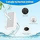Kopinma T-Geformte Filter Pet Wasserbrunnen Filter Nachfüllung für Pioneer Mini und Swan Haustier Trinkbrunnen 6 Stück