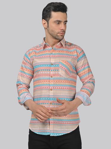 Image of TB Trybuy.in Minimalist Exclusive Cotton Casual Printed Shirt for Men