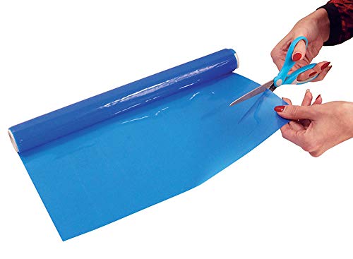 Aidapt - Vm986cb - Rouleau De Caoutchouc Siliconé Antidérapant - Bleu - Taille 400x1000mm -