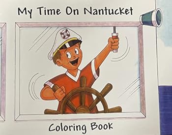 Paperback My Time On Nantucket Coloring Book