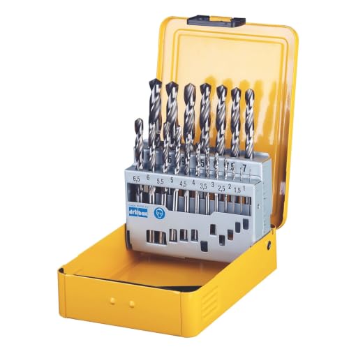 DEWALT Metallbohrer-Set DT5923 (19-teiliges Set in Metallkassette, gefertigt aus Hochleistungs- Schnellschnittstahl (HSS) nach DIN 338) – Ansicht 1
