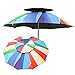 CHFQ Parapluie de pêche Portable Double Couche Pliable Rotatif à 360 °, pour Les terrasses de Pique-Nique de Voyage, a d'excellentes Fonctions de Pluie, de Soleil et de Coupe-Vent, 1 Ancre de sabl