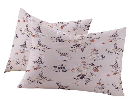 Image of RD TREND 210 TC Premium Glace Cotton Assorted King Size Printed Floral Design Pillow Cover -18 inchX28 inch Inches,(Pack of 6) of Any 12 Pieces Color Multi-3