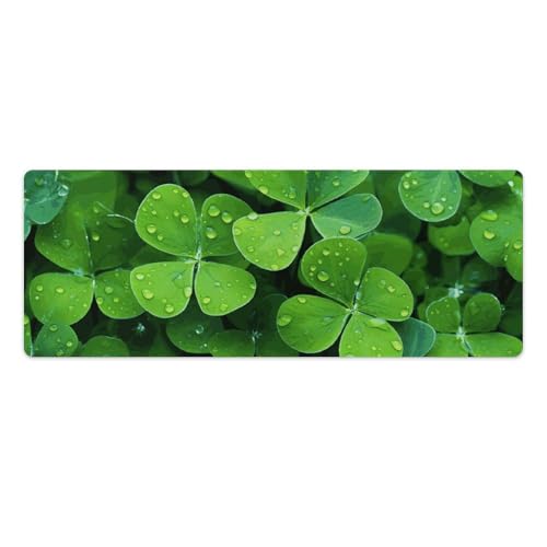 Tapis de souris de jeu étanche grand format avec bords lumineux LED
