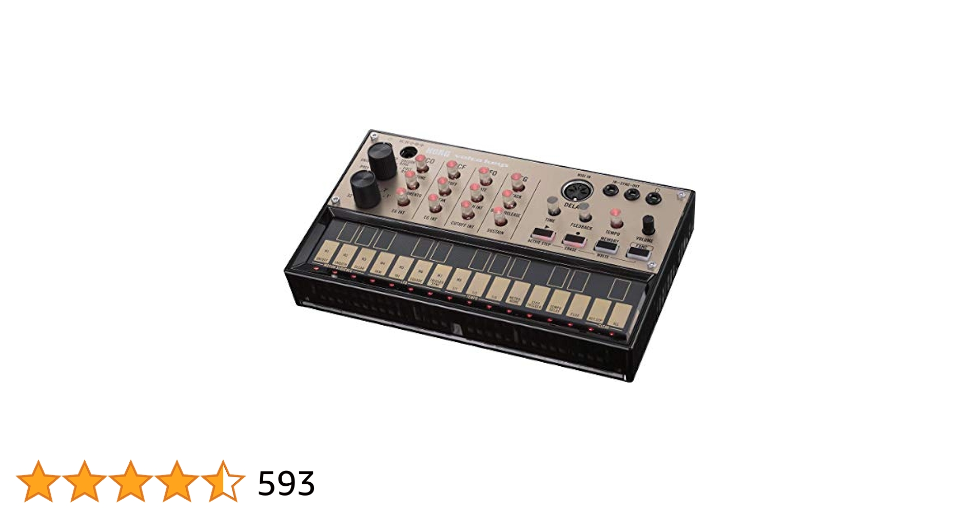 KORG volca keys アナログシンセサイザー Amazon.com: Korg Volca Keys Analogue Loop Synthesizer