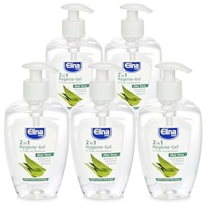 Elina med 5X Handreinigungsgel