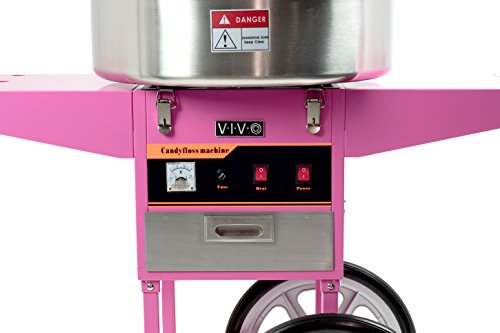Commercial Cotton Candy Machine Cart