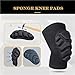 CHYLMAPHEN 1 Pair Unisex Knee Pads Thickened Sponge Sports Kneepad for Fitness Basketball Volleyball Leg Brace Protector for Volleyball Football Dance Yoga Tennis Running(S)