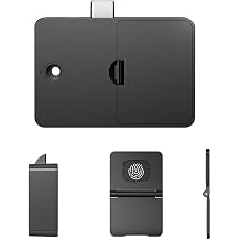 Smart Fingerprint Drawer Lock with Handle| Keyless Entry via Card| Stainless Steel Security for Cabinets| USB-C Rechargeable| GrayC