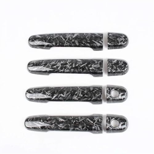 Cubierta de manija de puerta para Toyota Allion en fibra de carbono forjada T240