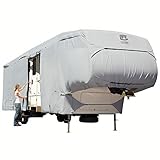 Classic Accessories Over Drive PermaPRO Extra Tall 5th Wheel Trailer Cover, Fits 37' - 41' RVs