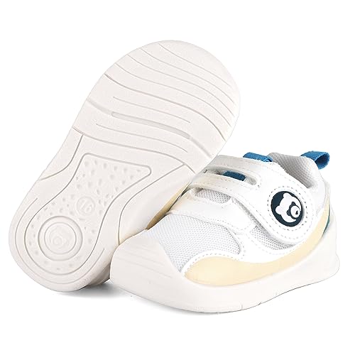 Image of Baby Shoes Boys Girls First Walkers Cute Animals Toddler Sneakers Prewalkers Rubber Sole