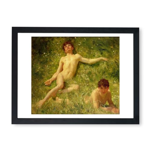 Affiche encadrée Henry Scott Tuke pour créer un salon lumineux et apaisant