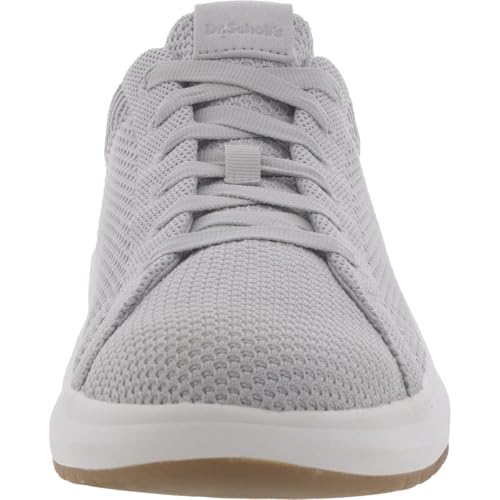 Dr. Scholl's Shoes Women's Feel Nice Plantar Fasciitis Sneaker, Vapor Grey Fabric, 9 Wide3