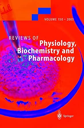 Reviews of Physiology, Biochemistry and Pharmacology: 150 2004th Edition book cover