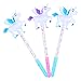 PRETYZOOM Palos de Espuma Resplandeciente Light up Baton -3Pcs Unicornio Palo de Luz Led Útil Duradero Duradero Conveniente Útil Varita Luminosa para La Competencia Barra de Conciertos