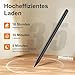 Tablet Stift Android mit 3 POM Feders, Handy Stift Type-C Schnellladung Stylus Pen for Touch Screens Kompatibel mit Samsung/Huawei/Mi/Vivo und Anderen Android Smartphone und Tablet Geräten -Schwarz