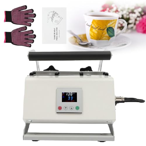 Prensa para Sublimación de Tazas 20oz-30oz con Accesorios y Control Digital