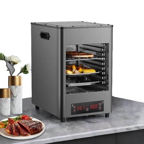 ZXCVBNMQ Elektrischer Steakgrill mit Touch-Taste