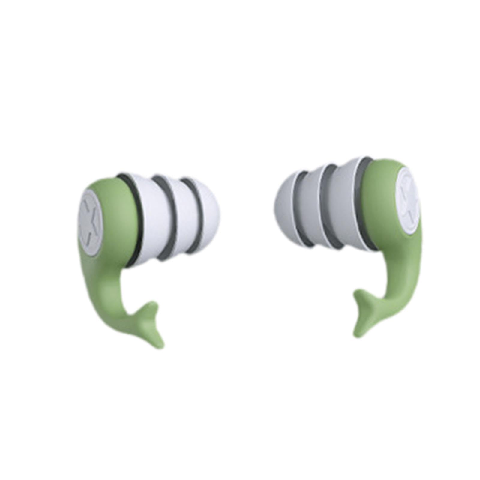 bnf Bnf® Silicone Earplugs Waterproof Sleeping Ear Plugs For Swimming Travel Airplane Green | Health Care | Ear Care | Ear Plugs-picture-29