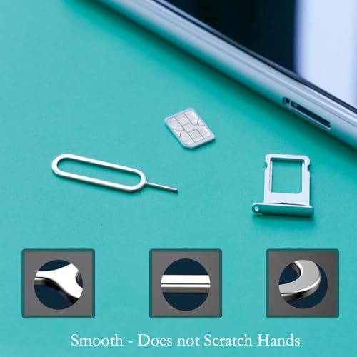 Image of 13 Pcs SIM Ejector Tool, Watch Band Link Remover Pin with Fine Tip, Premium Material SIM Card Tray Ejector for Mobile Phones and Jewelry Repair