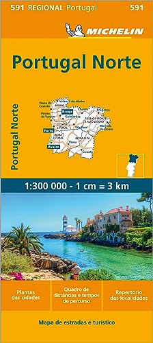 Portugal Norte - Michelin Regional Map 591: Map