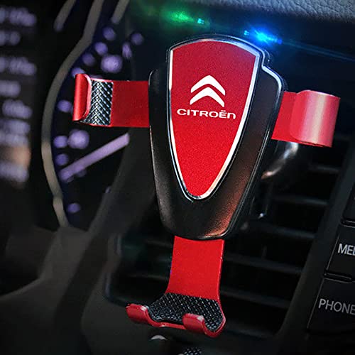 TW PREMIER Car Air Vent Clamp Phone Mount, for Citroen C5 C6 C4 C3 XR C-QUATRE with 360°Rotatable Compatible All iphone Series And Other 4-6.5 Inches Cell Phone