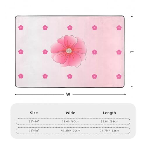 Tapis de sol flanelle absorbant l'eau velours fin doux durable HYTTER