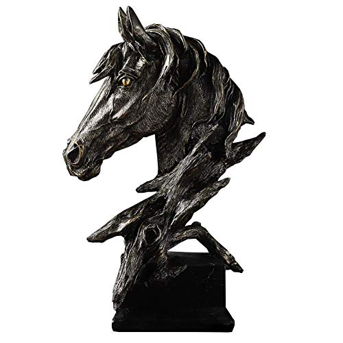 Sculpture de cheval en résine, le beau cadeau de Saint-Valentin et anniversaire