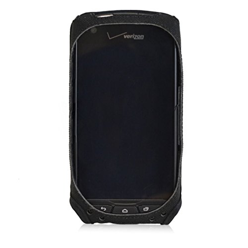 Turtleback Fitted Case Made For Kyocera Brigadier Phone Black Nylon Heavy Duty Rotating Removable Metal Belt Clip Made In Usa #TOP1