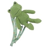 PartyKindom Bolso de Hombro Forma de Rana de Felpa Verde para Mujer, Mochila de Dibujos Animados Correas Ajustables, Adecuado para Viajes y Fiestas Varios estilos