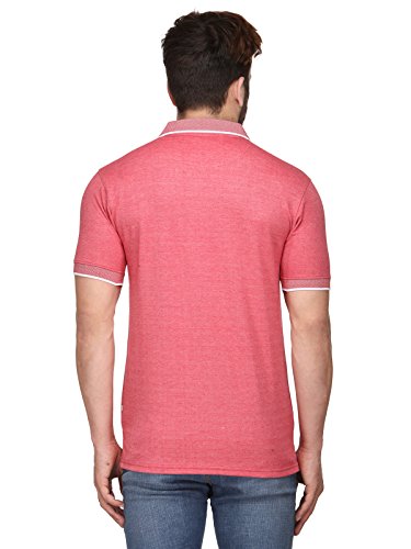 Image of Scott International Spark Polo T-shirts for Men - Bird Eye Collar neck, Half Sleeves, Cotton, Regular Fit, Stylish Branded Solid Plain tshirts for Boys