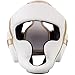 Yuefensu Casco da Boxe PU Boxing Sanda Taekwondo Formazione Karate Casco Fighting Caschetto (Colore : White, Size : One Size)