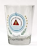 Cape Verde Coat Of Arms Shot Glass