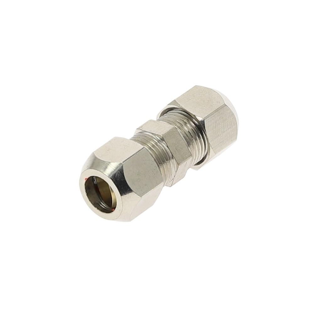 Quick Connect Hose Fittings,Tube Seal Push-to-Connect Fitting - Twist Lock Plumbing Nut Straight Connector for 4-12mm Tubing, 1 Piece(8mmx8mm)
