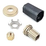 835257Q1 Flo-Torq II Hub Kits Replacement Fit Mercruiser Alpha One/Bravo One Mercury Mariner Outboard Boat Motos 60-300 HP with 15 Spline Tooth Propeller Installation Parts
