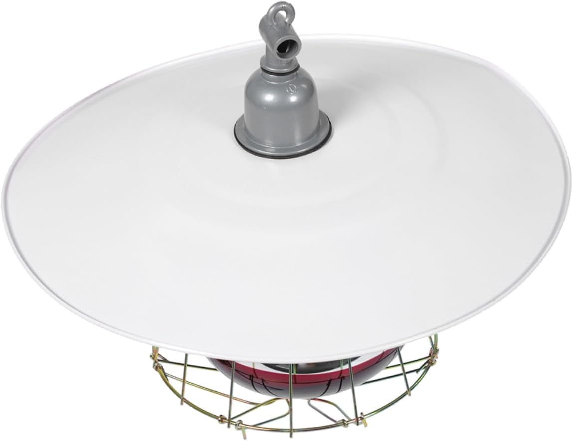 Happyyami Heat Lamp Livestock Lamp Livestock Warming Lamp Livestock Cage Heating Lamp Livestock Warmer Lamp Livestock Heating Lamp Livestock Breeding Accessory Livestock Breeding Lamp